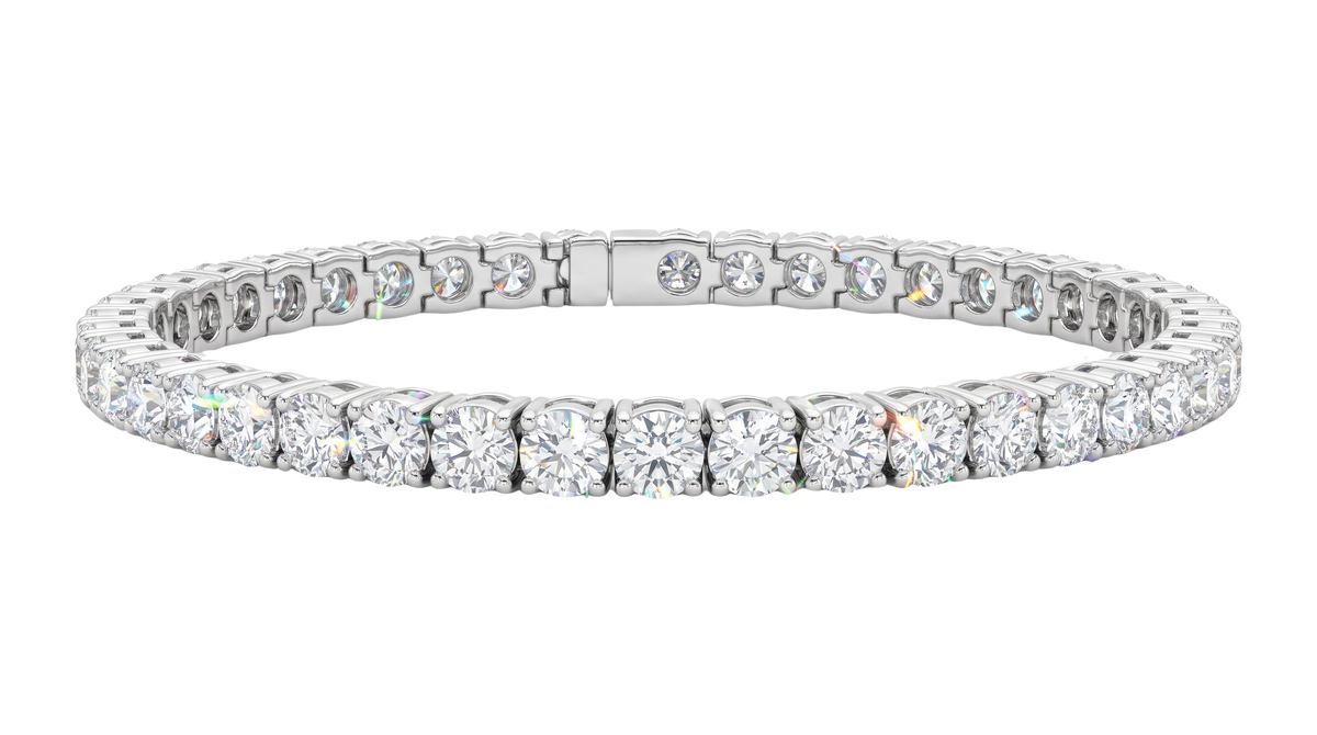 7ct Tennis bracelet 14k white gold
