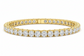 7ct Tennis bracelet 14k yellow gold